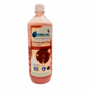 Cera Pintura para pisos Disama, Roja, 1 Litro