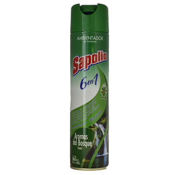Desodorante Ambiental Sapolio, Aromas del Bosque 360 ml