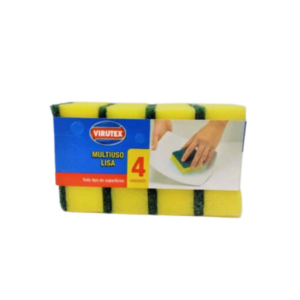 Esponja Virutex, Pack 4 Unidades