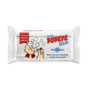 Jabón para Lavar Popeye Blanco 170 gr