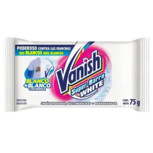 Vanish Súper Barra White, 75 grs