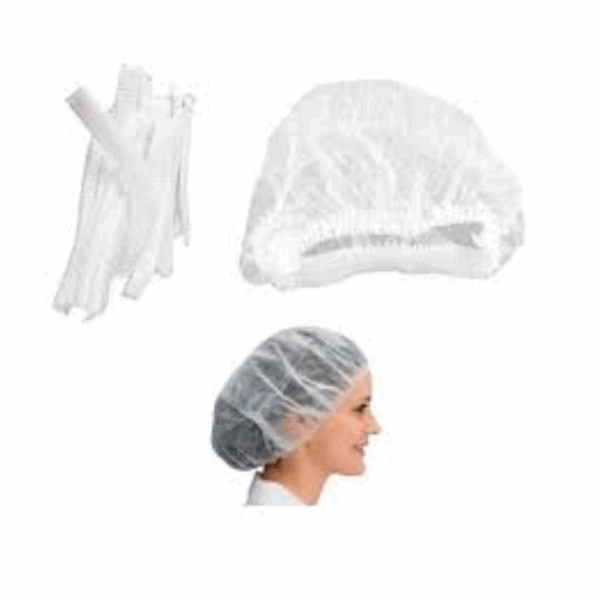 Cofia Blanca Desechable, Pack 100 Unidades - Imagen 2