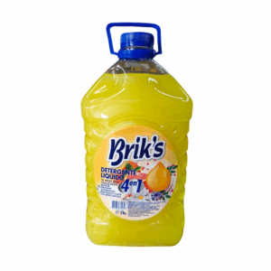 Detergente Líquido Briks, 4 en 1, 5 Litros
