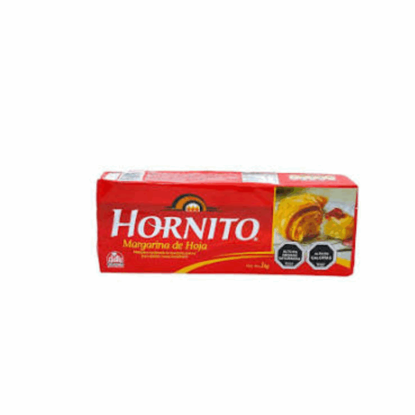 Margarina de Hoja Hornito, 1 kilo