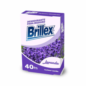 Pastillas para Inodoro Brillex, Lavanda, 40 gramos