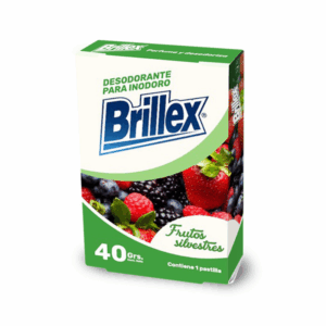 Pastillas para Inodoro Brillex, Frutos Silvestres, 40 gramos
