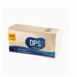 Servilleta DPS Tissue, Tipo Cóctel, 200 Unidades