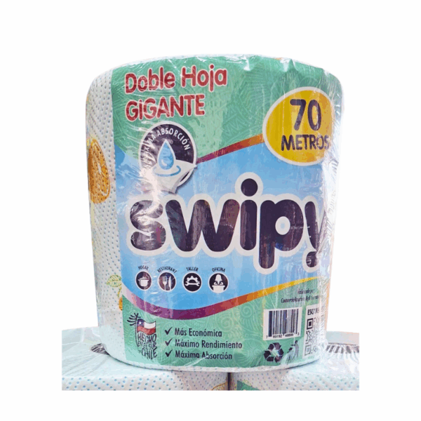 Toalla Swipy Doble Hoja Gigante, 70 metros