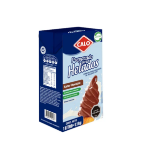 Preparado para Helados Calo, Sabor Chocolate