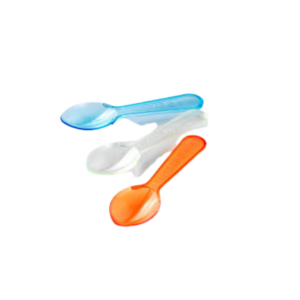 Cucharas de Helado Flúor, 250 unidades