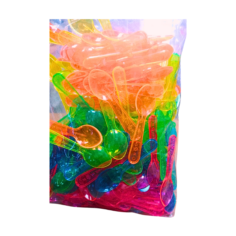 Cucharas de Helado Flúor, 250 unidades - Imagen 2