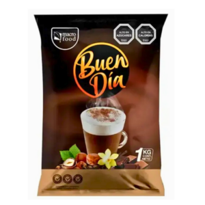 Café Capuchino Avellana MF, Buen Día, 1 kilo, para máquina