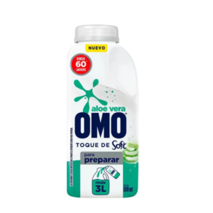 Detergente Líquido OMO Aloe Vera, 500 ml