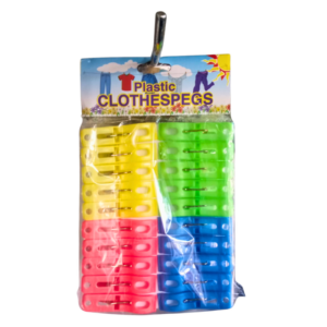 Perro de ropa plástico, 20 piezas