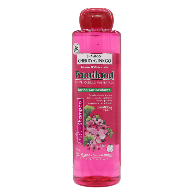 Shampoo Familand, Cherry Ginkgo, 750 ml