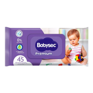 Toallas Húmedas Babysec Premium 45 unidades