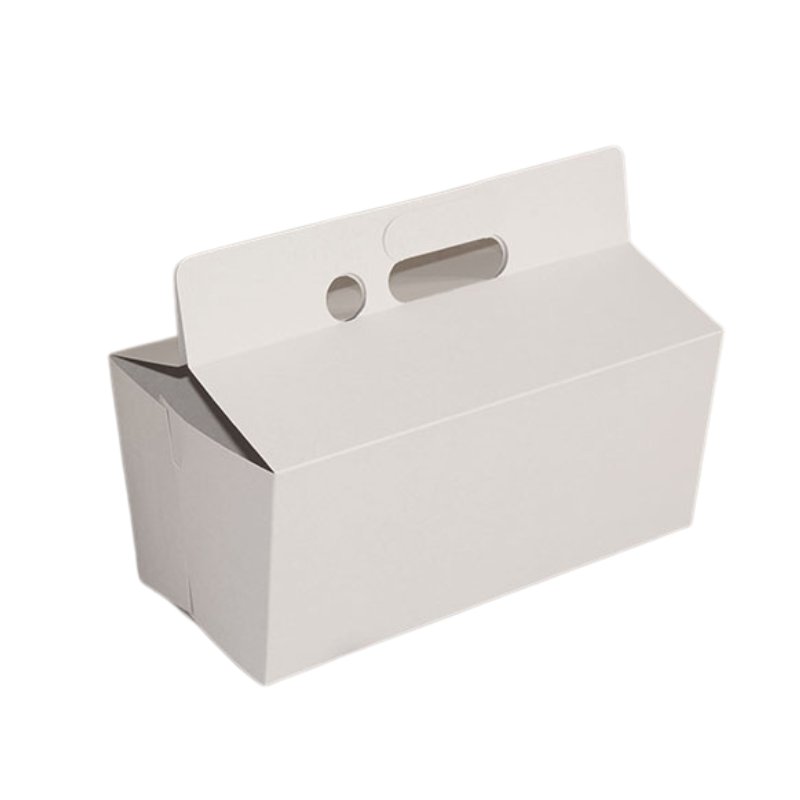 Caja Pollo, Cartulina Blanca