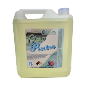 Cloro Piscina 5%, Disama, 5 Litros