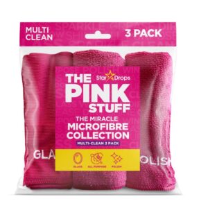 Paño de Microfibra The Pink Stuff, 3 unidades