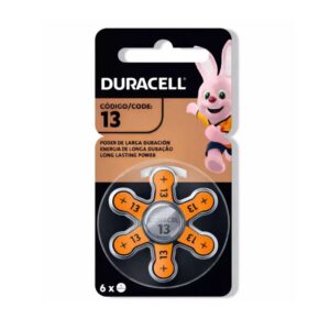 Pila para Audífono N°13 Duracell