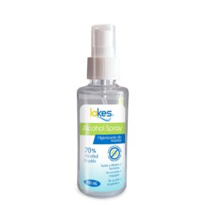 Alcohol en spray Lakes 70%, 130ml