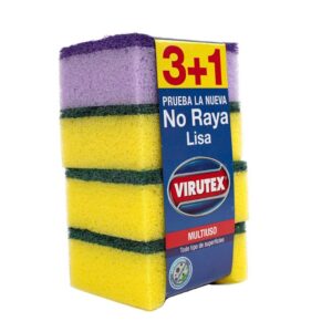 Esponja Virutex, Pack 3+1