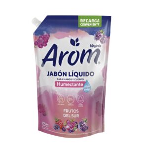 Jabón Líquido Arom Frutos Rojos, 750 ml